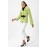 Neon Yeşil Milano Model Kaşmir Kaban